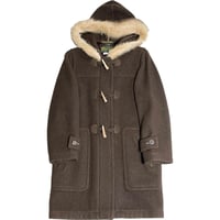 MADE IN ITALY製 tyroland ダッフルファーコート ブラウン
