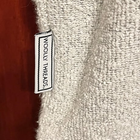 MADE IN USA製 WOOLLY THREADS WEST VIRGINIA UNIVERSITY パイルハイネックトレーナー グレー Lサイズ
