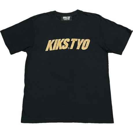 KIKS TYO 半袖ロゴTシャツ ブラック Mサイズ相当