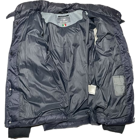 MADE IN ITALY製 LIMITED EDITION HOT GOOSE ダウンジャケット ネイビー 50サイズ