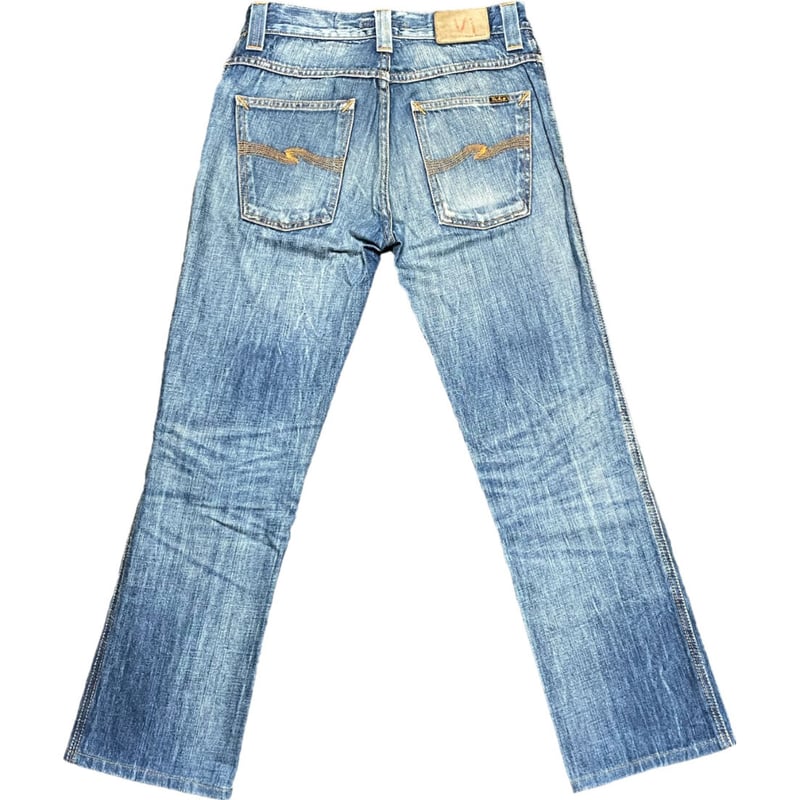 MADE IN ITALY製 Nudie Jeans デニムパンツ ライトインディゴ MADE IN ITALY製 Nudie Jeans デニムパンツ ライトインディゴ