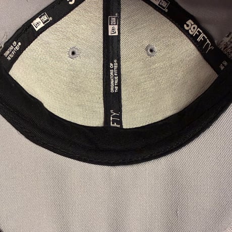 レア NEW ERA × SWAGGER 「The protagonist」 コラボレーションモデル 59FIFTY ベースボールキャップ グレー 7-1/2 59.6cm