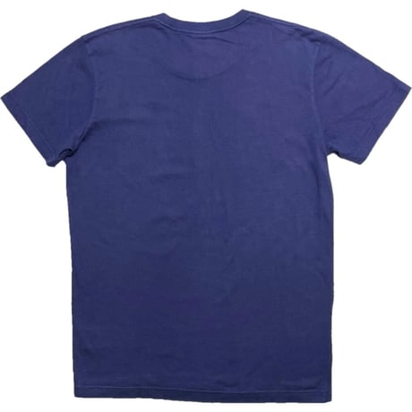 MISTERGENTLEMAN クルーネック半袖プリントTシャツ ネイビー Mサイズ