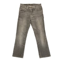MADE IN ITALY製 nudie jeans ブラックデニムパンツ ブラック W28-L32サイズ