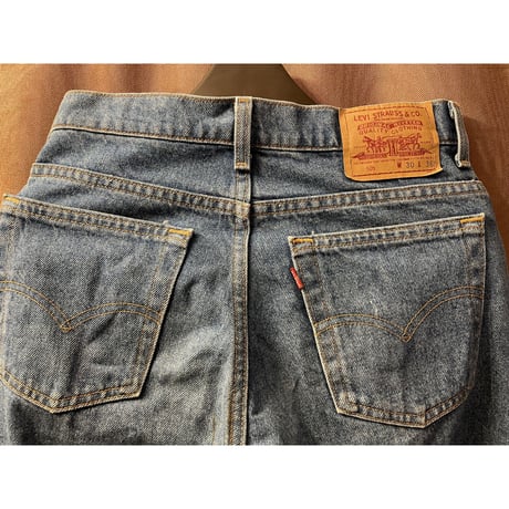MADE IN USA製 LEVI'S 505 デニムパンツ インディゴ W30×L36サイズ