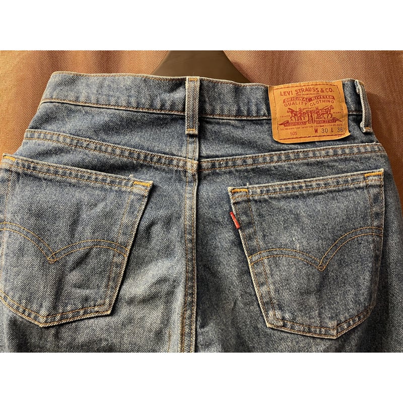MADE IN USA製 LEVI'S 505 デニムパンツ インディゴ W30×L36 MADE IN USA製 LEVI'S 505 デニムパンツ インディゴ W30×L36