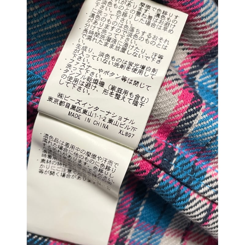 XLARGE フードチェックシャツ　USED X-LARGE フード付き チェックシャツ｜Yahoo!フリマ（旧PayPay