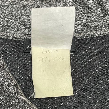 MADE IN FRANCE製 agnès b. homme スウェットフルジップジャケット 杢グレー 2/Mサイズ