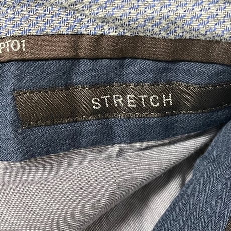 MADE IN ROMANIA製 PT01 GENTLEMAN FIT コットンストレッチスラックス ベージュ 48サイズ