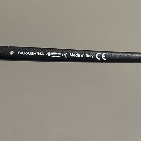 展示品渡し ★新品★ MADE IN ITALY製 SARAGHINA SVEVA 115-ELA4 サングラス ブラック ネイビーレンズ