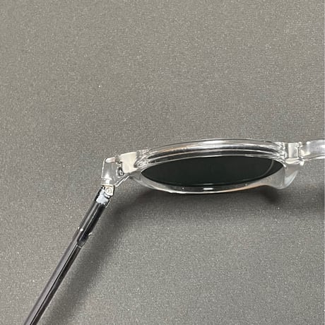 展示品渡し ★新品★ MADE IN ITALY製 SARAGHINA SVEVA 13-LGE2 サングラス クリア ブラックレンズ