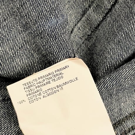 MADE IN ROMANIA製 Just Cavalli 長袖デニムシャツ インディゴ 50サイズ