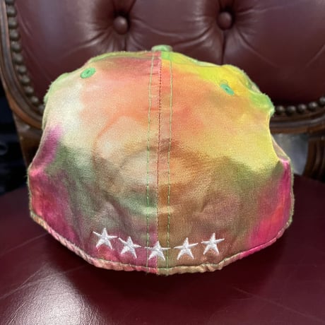 NEW ERA 59FIFTY タイダイ染め ベースボールキャップ マルチカラー 7-1/8 56.8cm