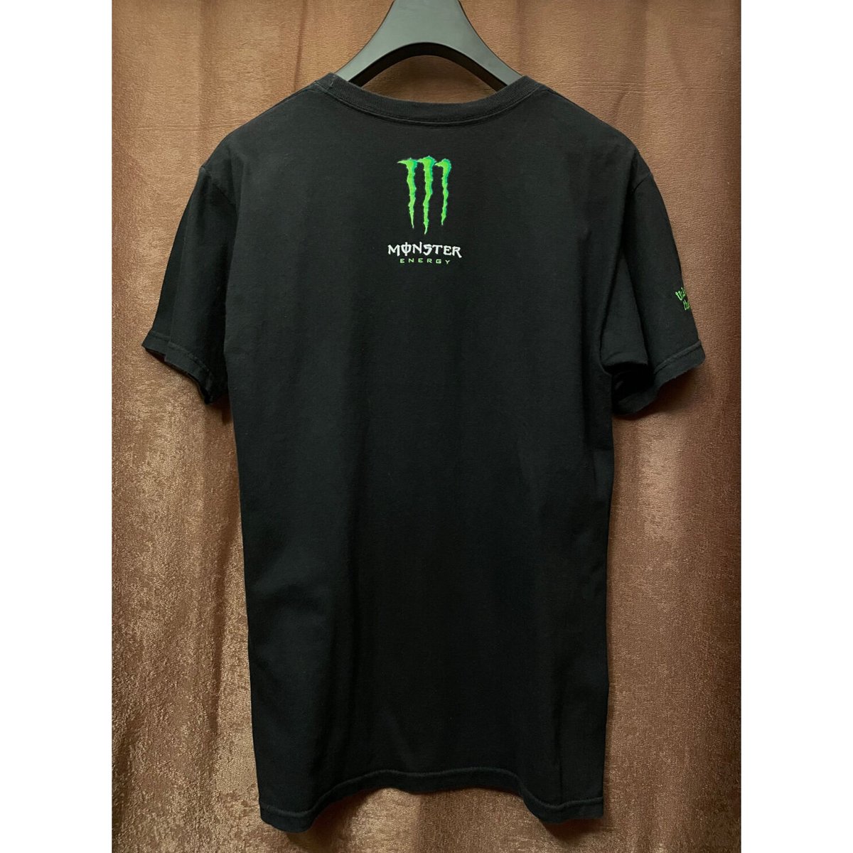 MADE IN MEXICO製 MONSTER ENERGY ロゴプリントTシャツ ブラック