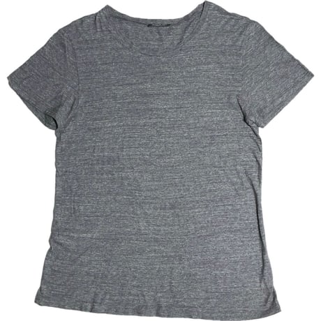 ▲訳あり商品▲ MADE IN PORTUGAL製 BALMAIN クルーネック半袖Tシャツ チャコールグレー Mサイズ