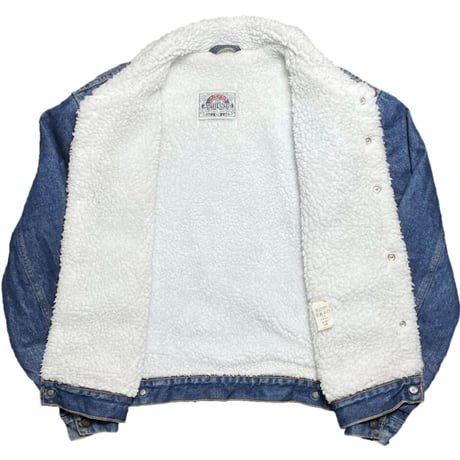 MADE IN USA製 LEVI'S デニムボアジャケット 70608-0216 インディゴ 42サイズ