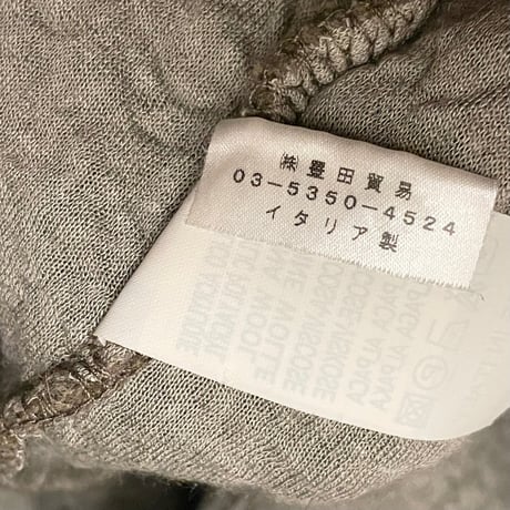 MADE IN ITALY製 DANIELE FIESOLI アルパカ混ニットテーラードジャケット ブラウン Lサイズ