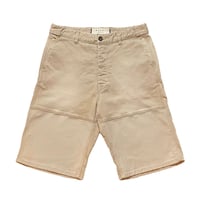 MADE IN ITALY製 MARNI DENIM EDITION カラーデニムハーフパンツ ベージュ W31サイズ