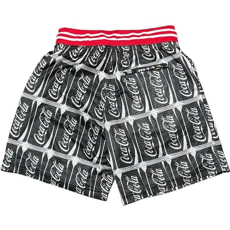 JOYRICH × Coca-Cola Wネームジャージハーフパンツ ブラック Mサイズ