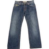 MADE IN ITALY製 JACOB COHEN J620モデル デニムパンツ ライトインディゴ W30サイズ