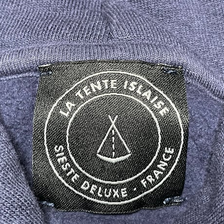 MADE IN EUROPE製 LA TENTE ISLAISE プルオーバーパーカー ネイビー Mサイズ