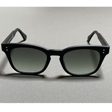 ★新品★ MADE IN ITALY製 SARAGHINA MICHELANGELO 115-MGR サングラス ブラック グリーンレンズ