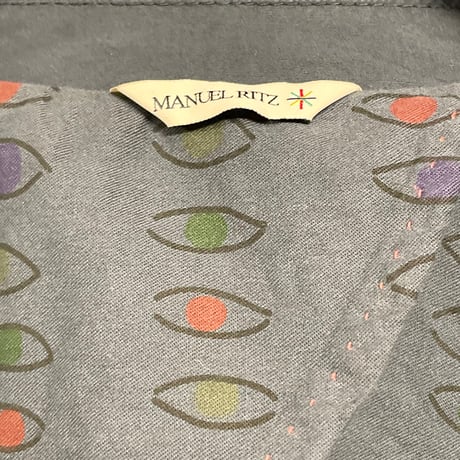 MADE IN ROMANIA製 MANUEL RITZ コットンテーラードジャケット ネイビー 52サイズ