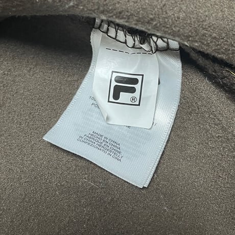FILA FOR URBAN OUTFITTERS 総柄トラックジャケット ブラウン Lサイズ
