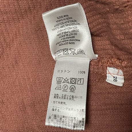 【BEAMS取り扱い】SATURDAYS NEW YORK CITY ショート丈コーデュロイハーフパンツ ブラウン W28サイズ
