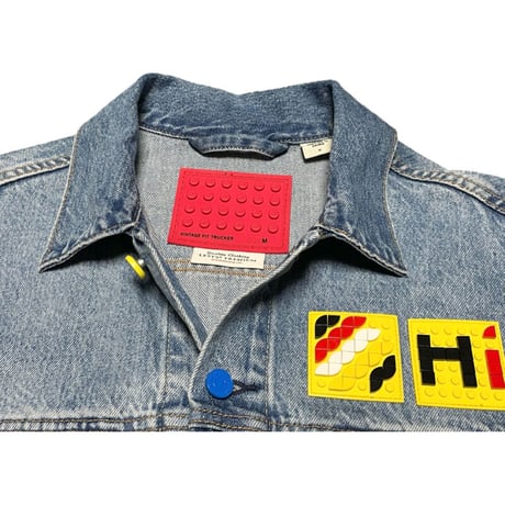 LEVI'S PREMIUM × LEGO コラボレーションデニムジャケット ライトインディゴ Mサイズ