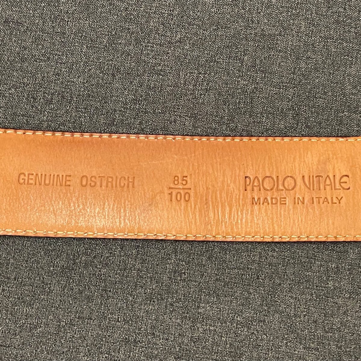 MADE IN ITALY製 PAOLO VITALE × ISETAN MEN'S ハンドメ...