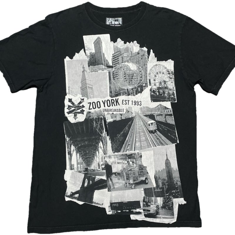 ZOO YORK 半袖プリントTシャツ ブラック Mサイズ | Ultimate Star