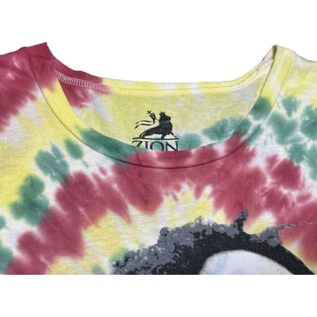 ZION ROOTSWEAR BOB MARLEY タイダイ染めTシャツ ラスタカラー Mサイズ