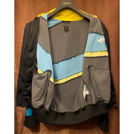 adidas フルジップトラックジャケット ブラック Sサイズ