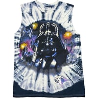 STAR WARS ダースベーダータイダイ染めノースリーブTシャツ マルチカラー Sサイズ