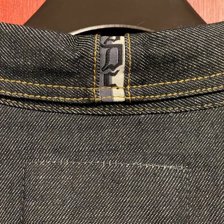 激レア SDC Snoop Dogg jeans バック刺繡入り デニムジャケット ブラック XLサイズ