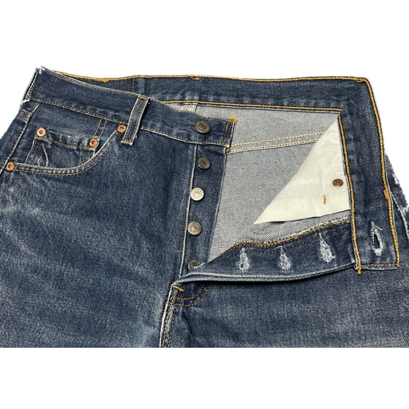 MADE IN USA製 LEVI'S 501xx デニムパンツ インディゴ W30×L36 MADE IN USA製 LEVI'S 501xx デニムパンツ インディゴ W30×L36