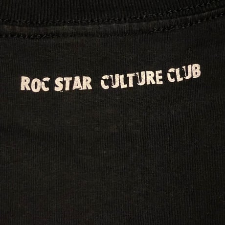 ROCSTAR トライアングルプリントTシャツ ブラック Mサイズ