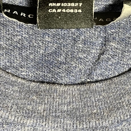 MARC BY MARC JACOBS 長袖ラグランTシャツ インディゴ Sサイズ