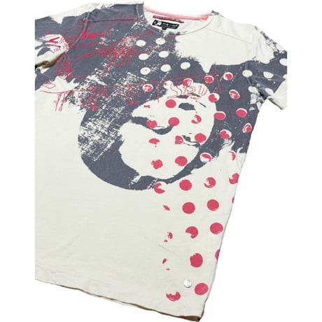 Andy Warhol by PEPE JEANS LONDON 半袖Tシャツ アイボリー Ｍサイズ
