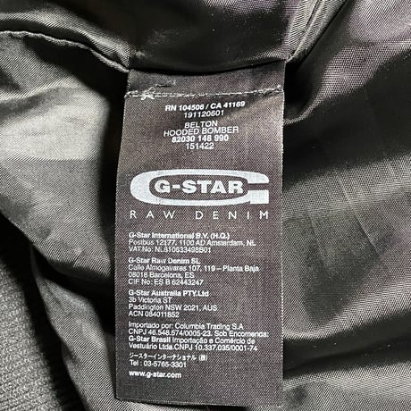 G-STAR RAW ライダース型ダウンジャケット ブラック Sサイズ