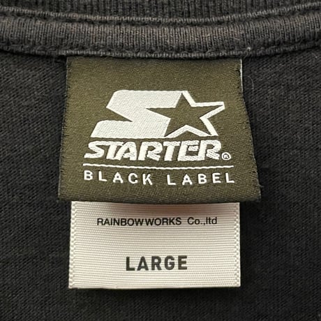 レア YOKOHAMA DeNA BAYSTARS × OZROSAURUS × STARTER BLACK LABEL コラボレーションTシャツ ブラック Lサイズ