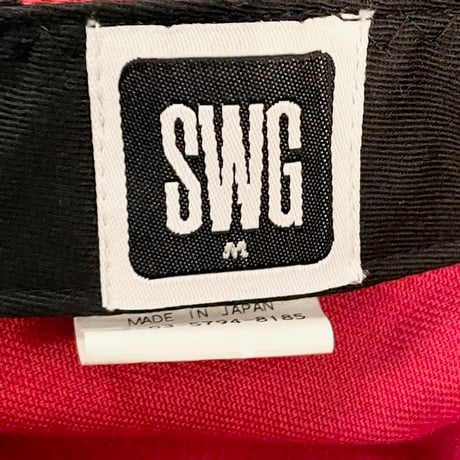 MADE IN JAPAN製 SWAGGER タイガーカモアーミーキャップ レッド Mサイズ