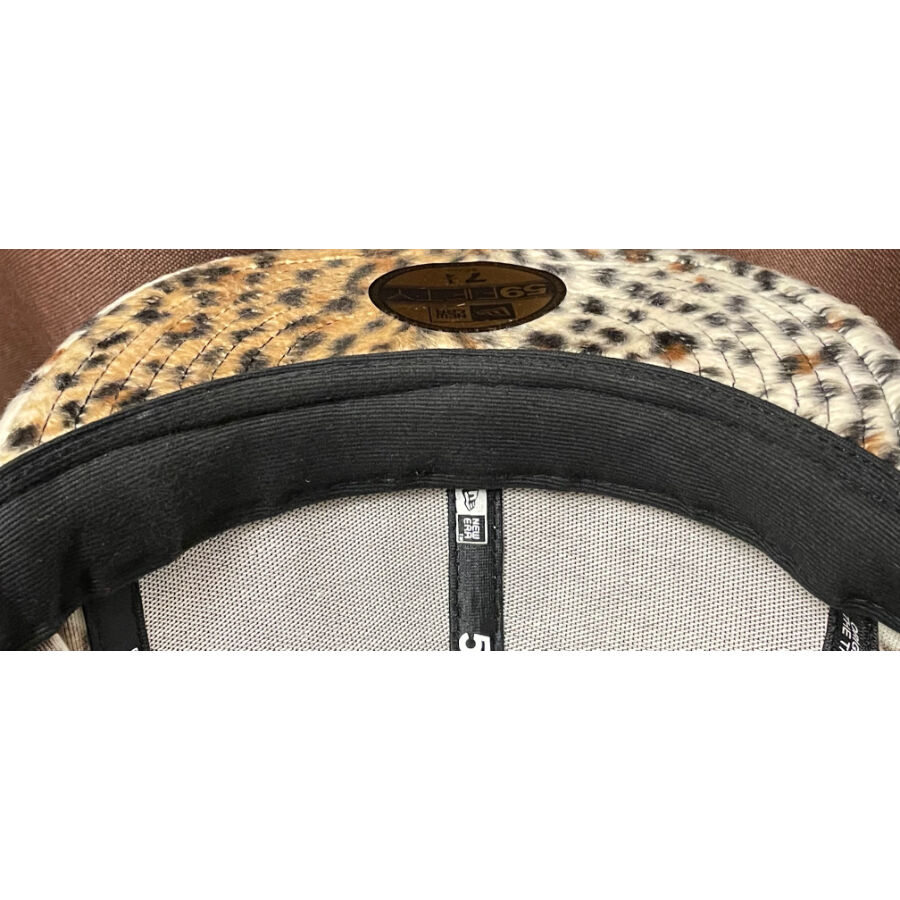 s*h様 NEW ERA × LEILOW ニューエラ レイロウ レオパードキャ NEW ERA × LEILOW 限定モデルヒョウ柄ファーベースボール