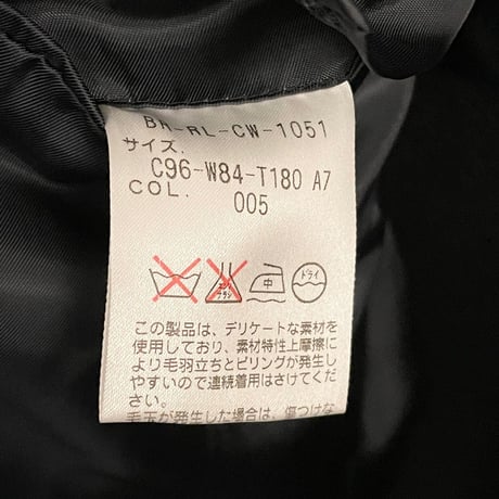 MADE IN JAPAN製 Polo by Ralph Lauren ウールテーラードジャケット ブラック A7サイズ