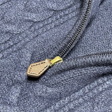 BROOKS BROTHERS 346 ハーフジップラムウールセーター ネイビー Ｌサイズ
