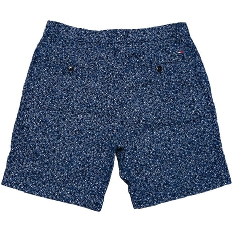 TOMMY HILFIGER ペイズリー柄ハーフパンツ ネイビー W29サイズ