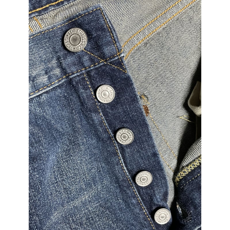 希少 MADE IN USA 555 バレンシア工場製 LEVI'S 501XX BIGE 復...