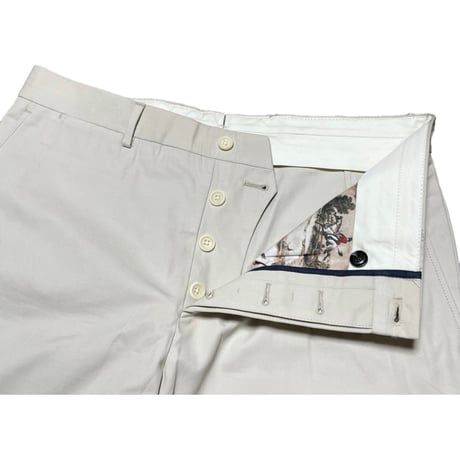 激レア MADE IN PORTUGAL製 PRESENT FOR Hardy Amies 限定コレクション ショート丈ハーフパンツ ベージュ W30サイズ