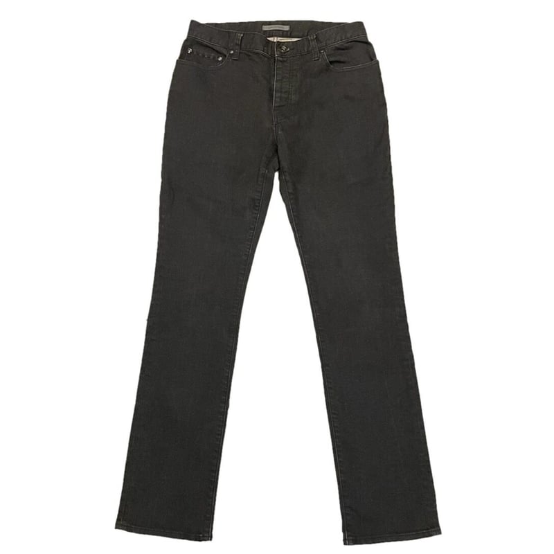 john varvatos ストレッチブラックデニムパンツ ブラック W30R
